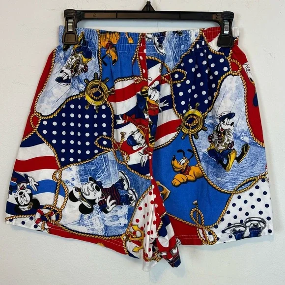 Vintage Mickey boxer-styled shorts. Size M - Picture 3 of 3